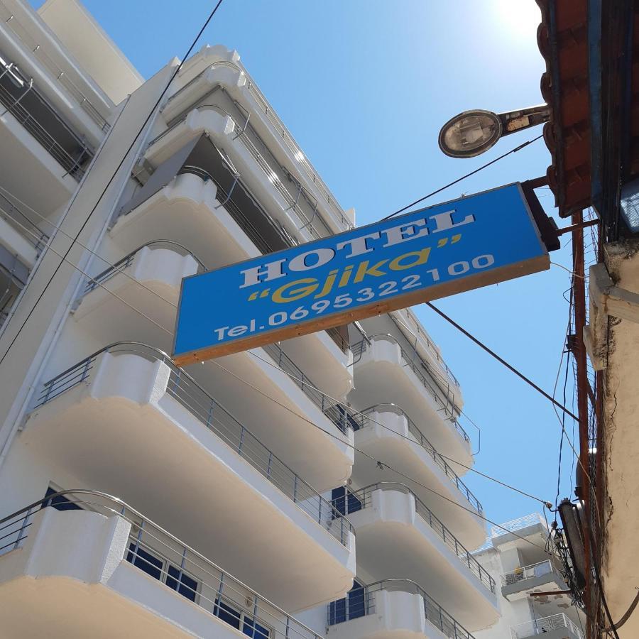 Hotel Gjika Sarande Bagian luar foto